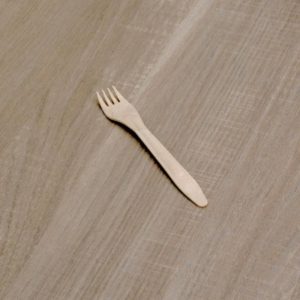 Πιρούνι ξύλινο σημύδας – 16cm